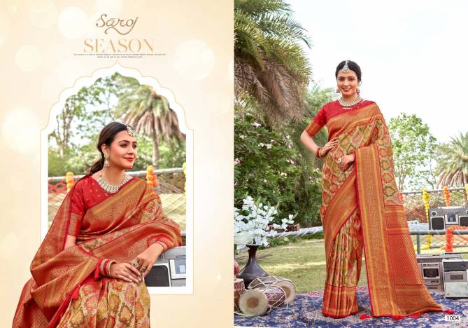 Riwaayat Silk Vol 3 By Saroj Designer Silk Sarees Wholesale Shop In Surat
